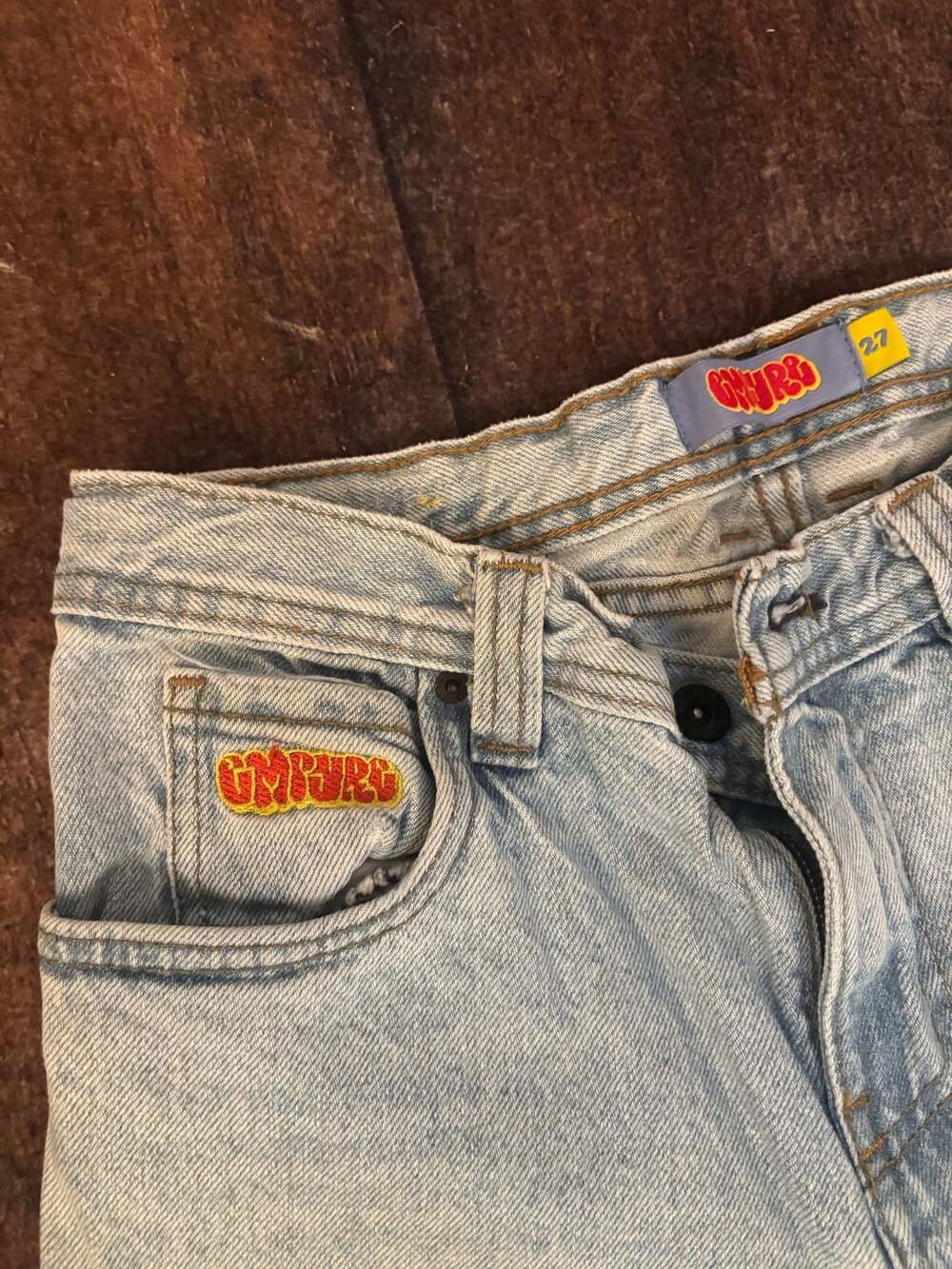 Empyre Jeans Size 27 Light Wash Skate Denim Pants